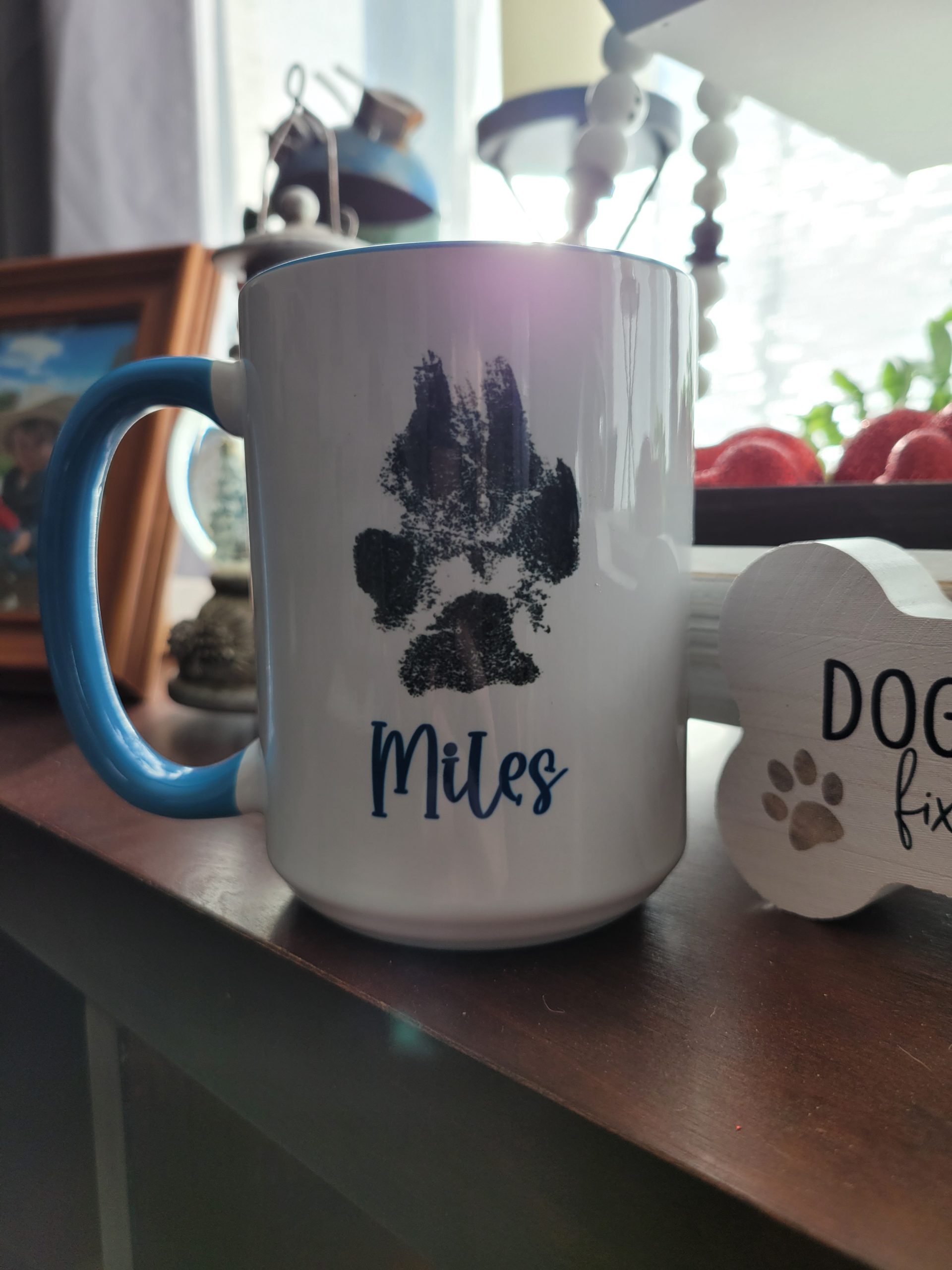 Paw Print Mug