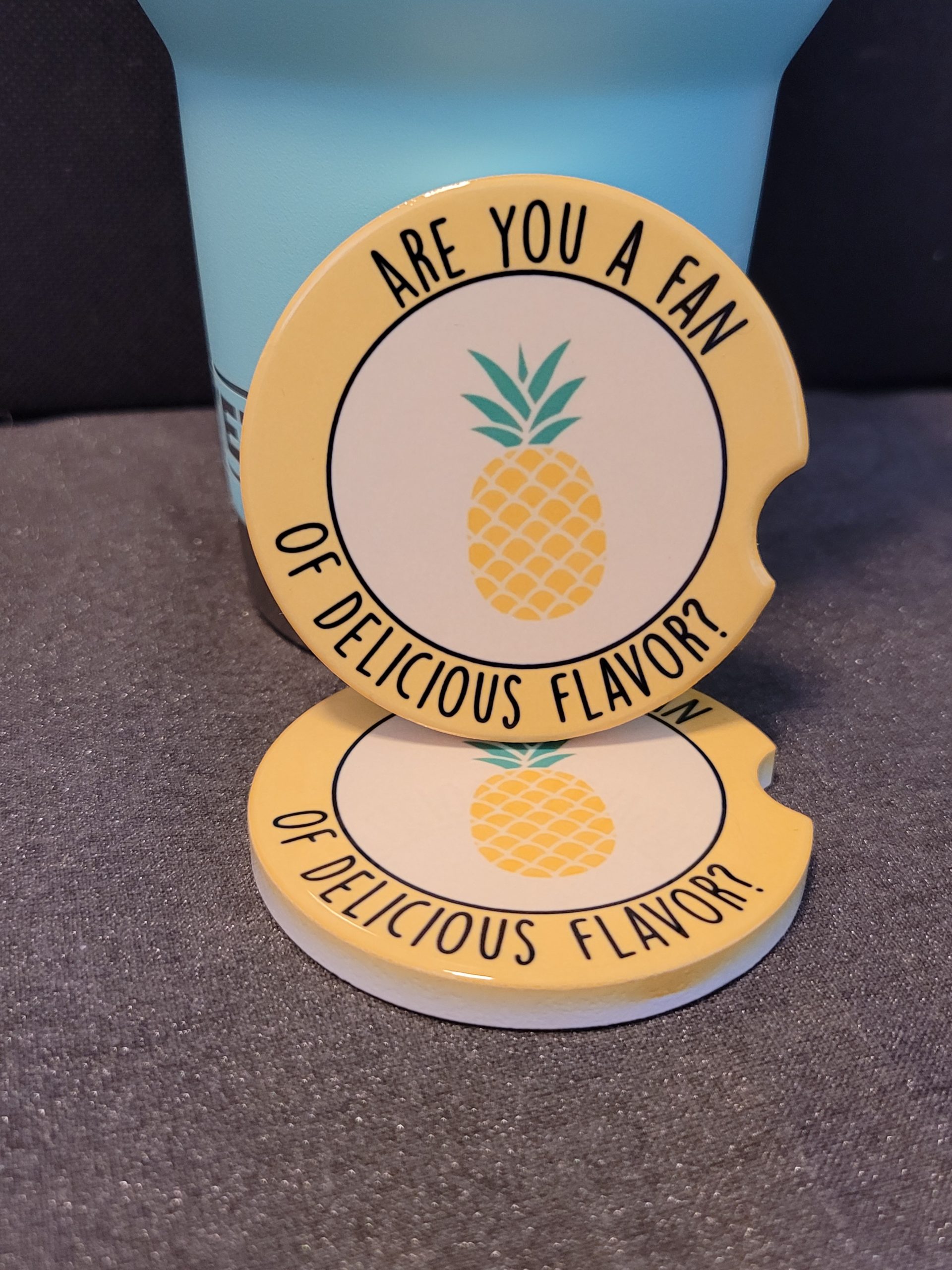 Pineapple Coasters