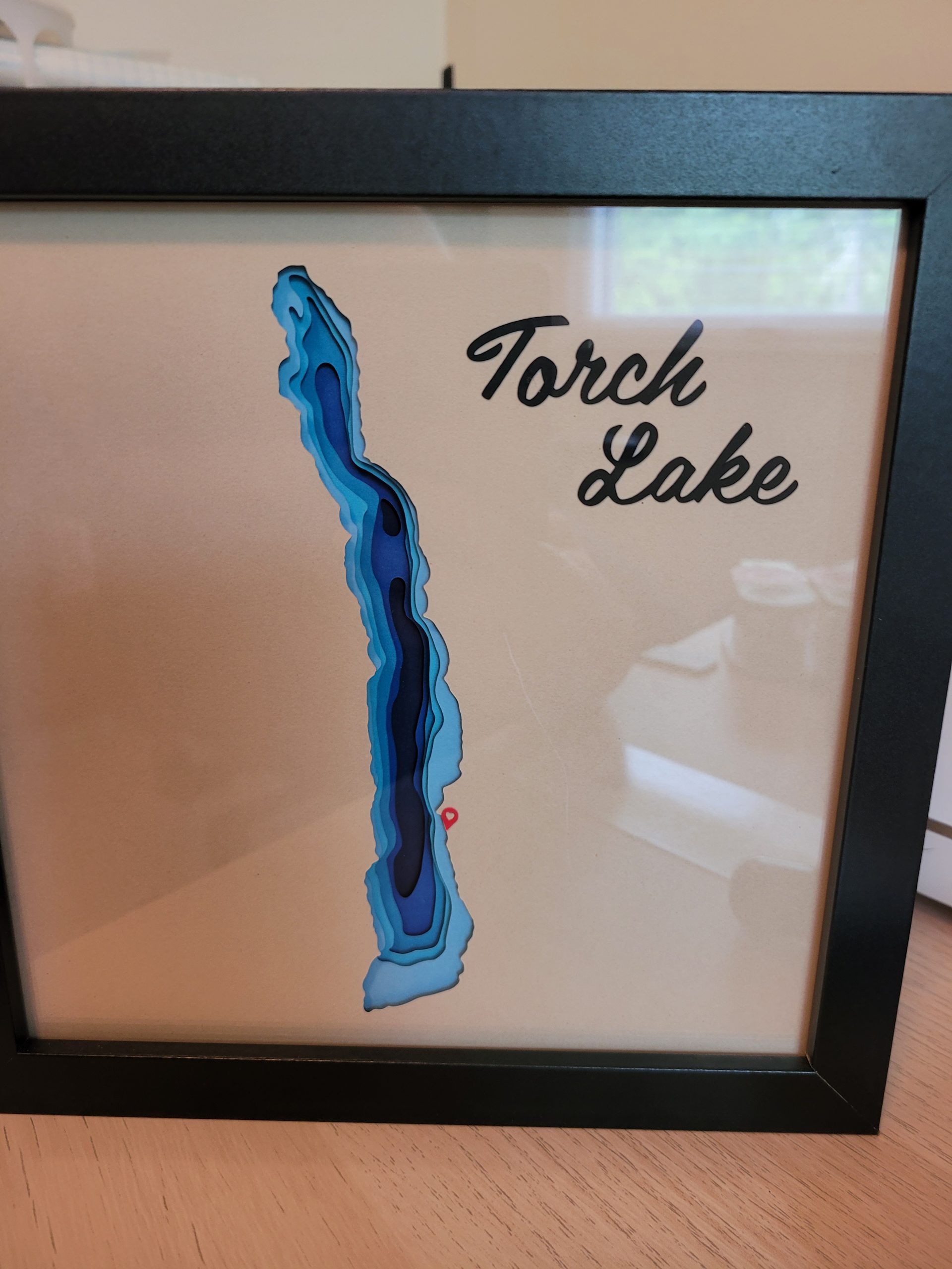 Torch Lake Shadowbox